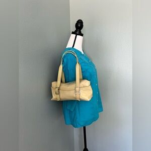 New Kenneth Cole Reaction Green Leather Satchel Purse Bag